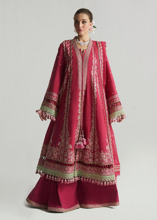 3-Piece Embroidered Lawn Suit By Hussain Rehar