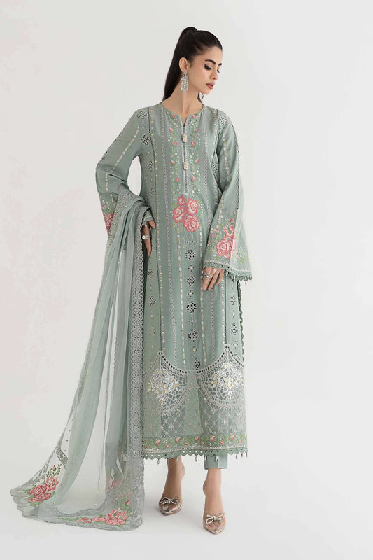 3 Piece Embroidered Lawn Suit By Maria.B.