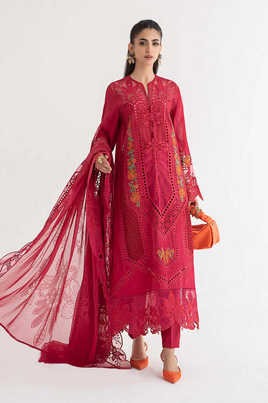 3 Piece Embroidered Lawn Suit By Maria.B.